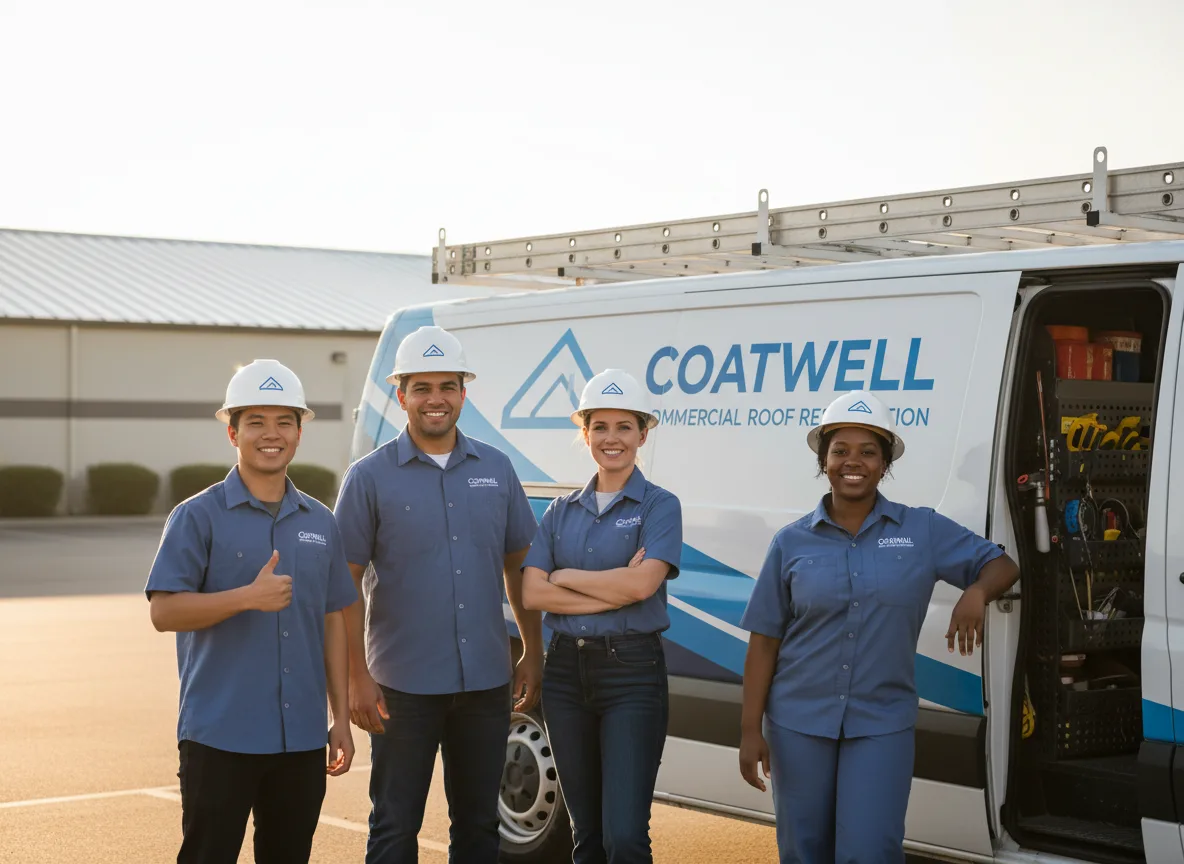Commercial roof coating company in Fallston, MD